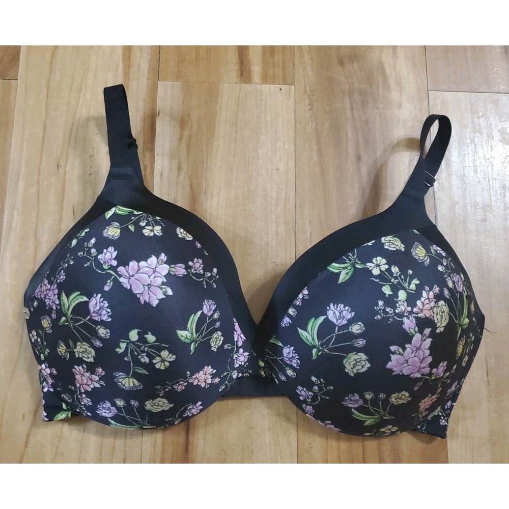 Maidenform Bra 38DD T-Shirt Bra 09436 Comfort Devotion Floral